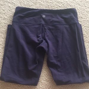 Lululemon wunder under size 6 crop